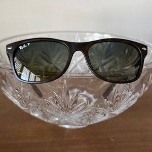 Ray-Ban dark tortoise sunglasses polarized